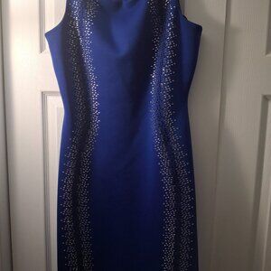 Calvin Klein, Size 8 dress, Blue fairly new